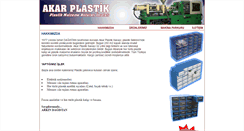 Desktop Screenshot of akarplastikkutu.com