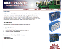 Tablet Screenshot of akarplastikkutu.com